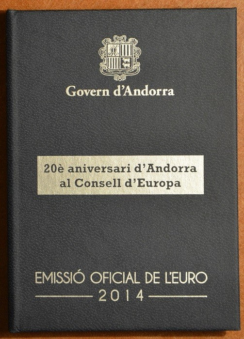 2 Euro Andorra 2014 - Európska rada  (Proof)