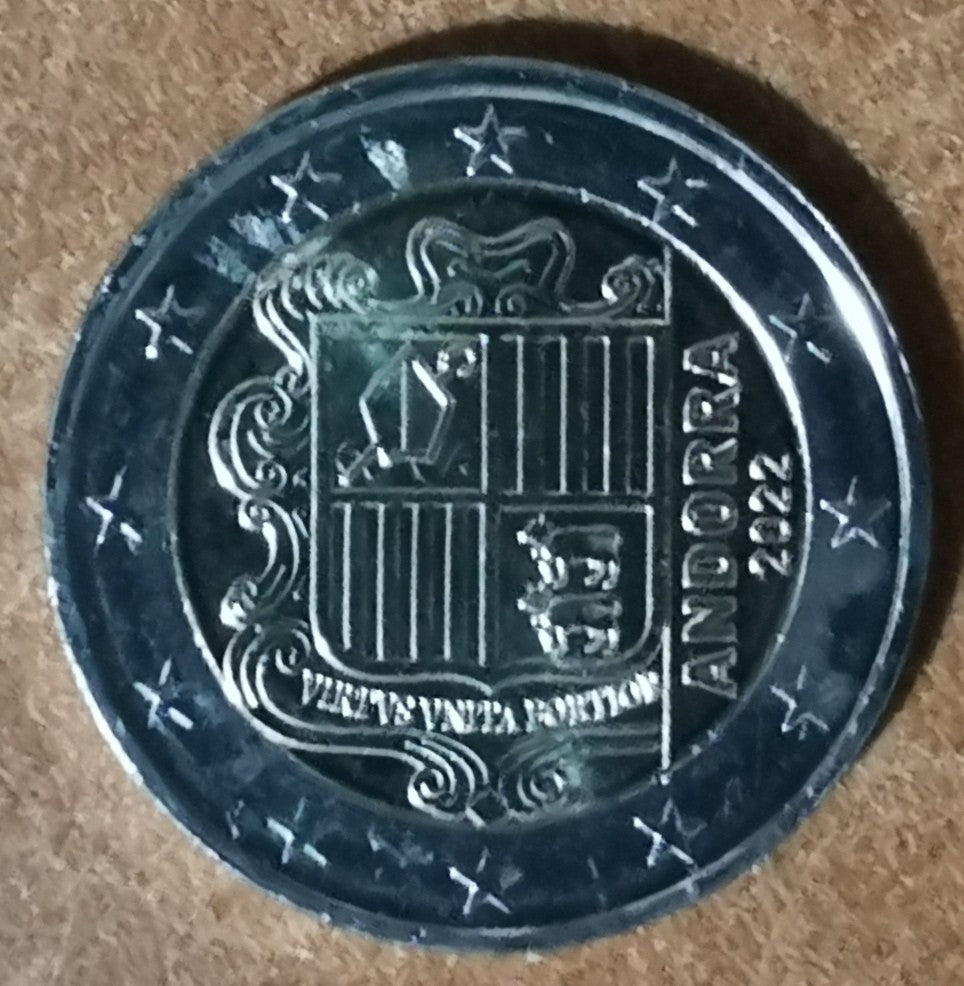 2 Euro Andorra 2022 (UNC)