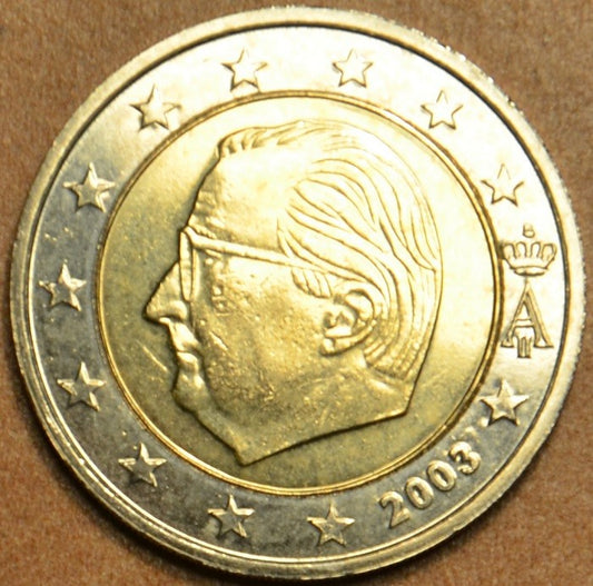 2 Euro Belgicko 2003 - Albert II.  (UNC)