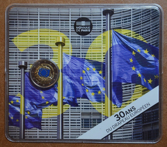 2 Euro Francúzsko 2015 - 30 rokov Europskej vlajky  (BU)