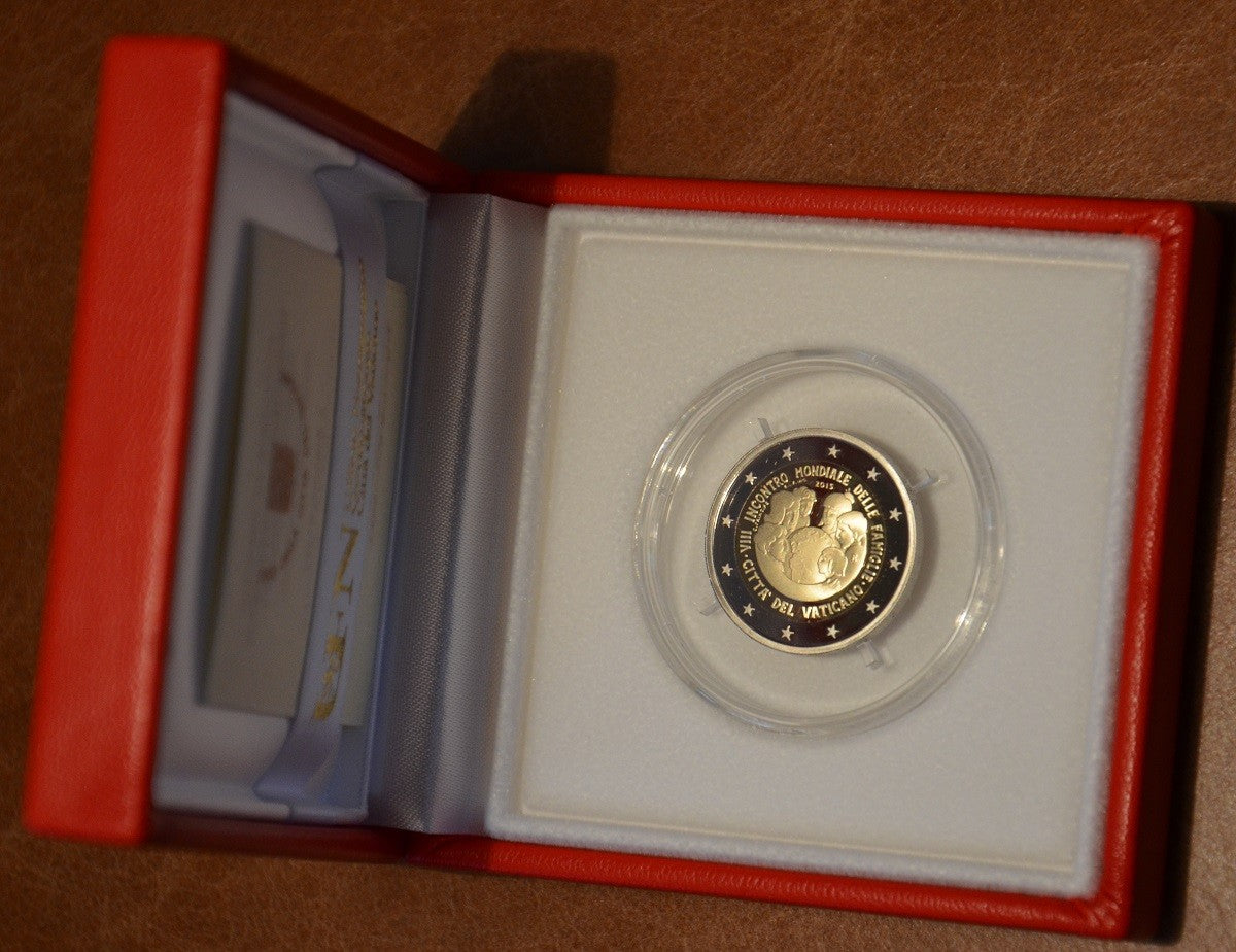 2 Euro Vatikán 2015 - Philadelphia  (Proof)