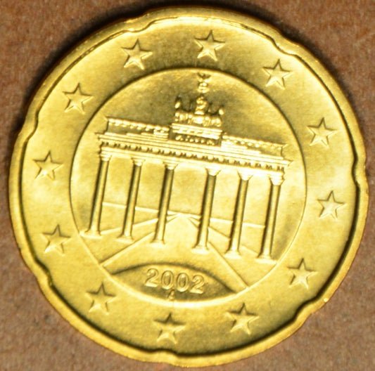 20 cent Nemecko "A" 2002 (UNC)