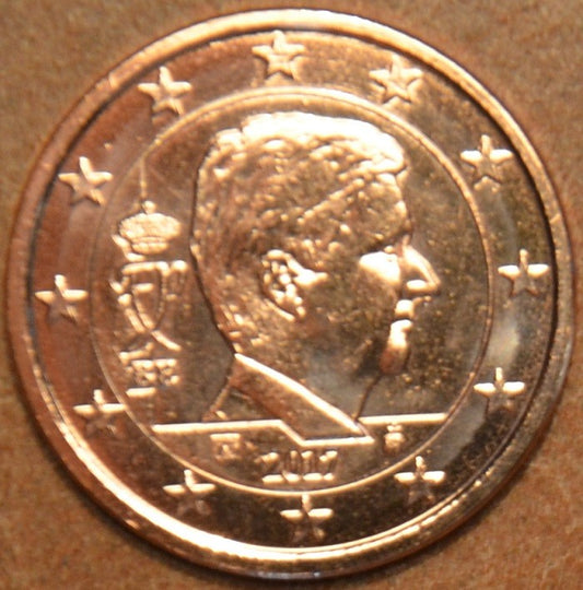 5 cent Belgicko 2017 - Kráľ Filip (UNC)