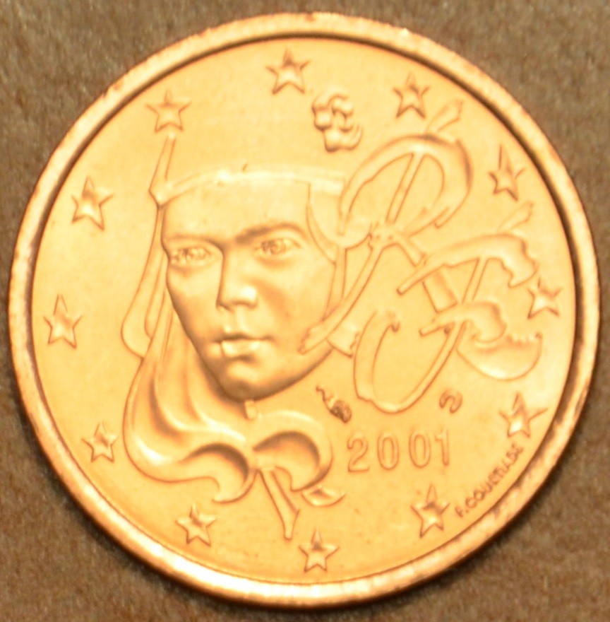 5 cent Francúzsko 2001 (UNC)