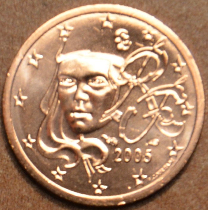 5 cent Francúzsko 2005 (UNC)