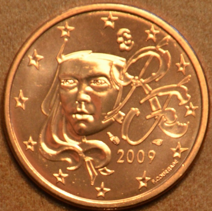 5 cent Francúzsko 2009 (UNC)