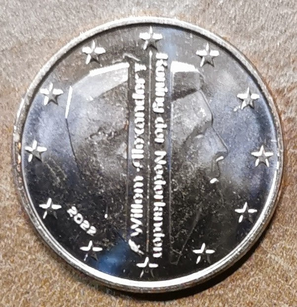 5 cent Holandsko 2022 - Kráľ Willem Alexander (UNC)