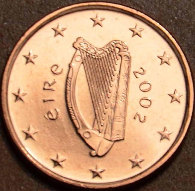 5 cent Írsko 2002 (UNC)