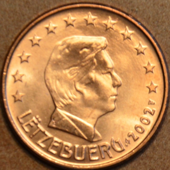 5 cent Luxembursko 2002 (UNC)