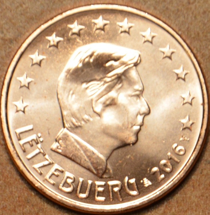 5 cent Luxembursko 2016 (UNC)