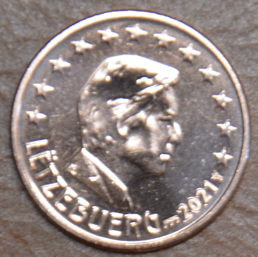 5 cent Luxembursko 2021 so značkou "most" (UNC)