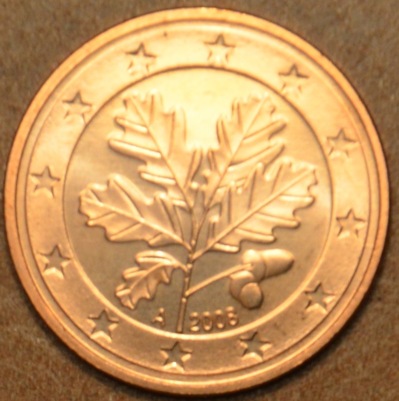 5 cent Nemecko "A" 2008 (UNC)