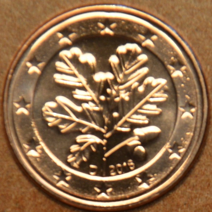 5 cent Nemecko "D" 2016 (UNC)