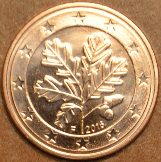 5 cent Nemecko "F" 2016 (UNC)