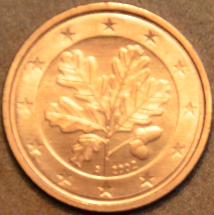 5 cent Nemecko "G" 2002 (UNC)