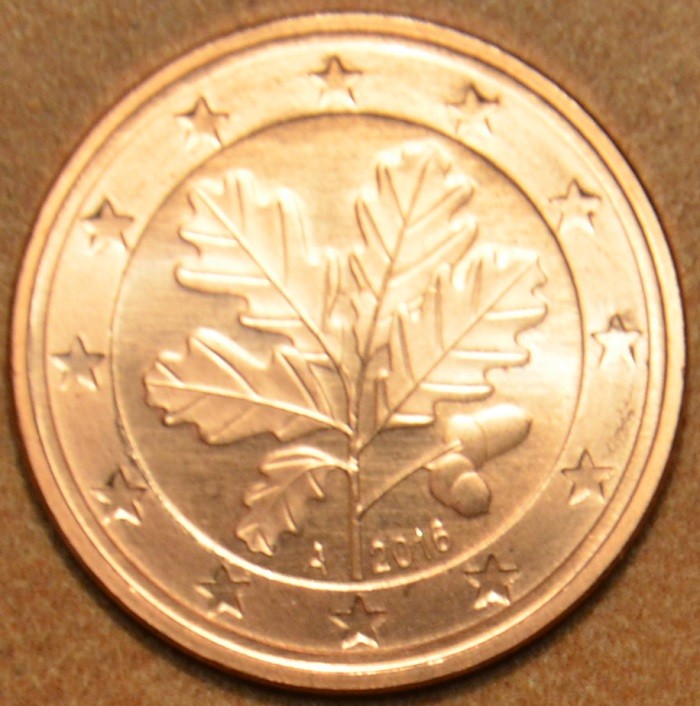 5 cent Nemecko "G" 2016 (UNC)