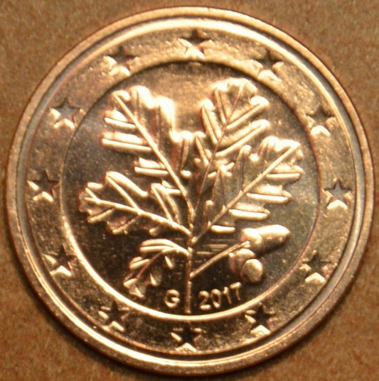 5 cent Nemecko "G" 2017 (UNC)