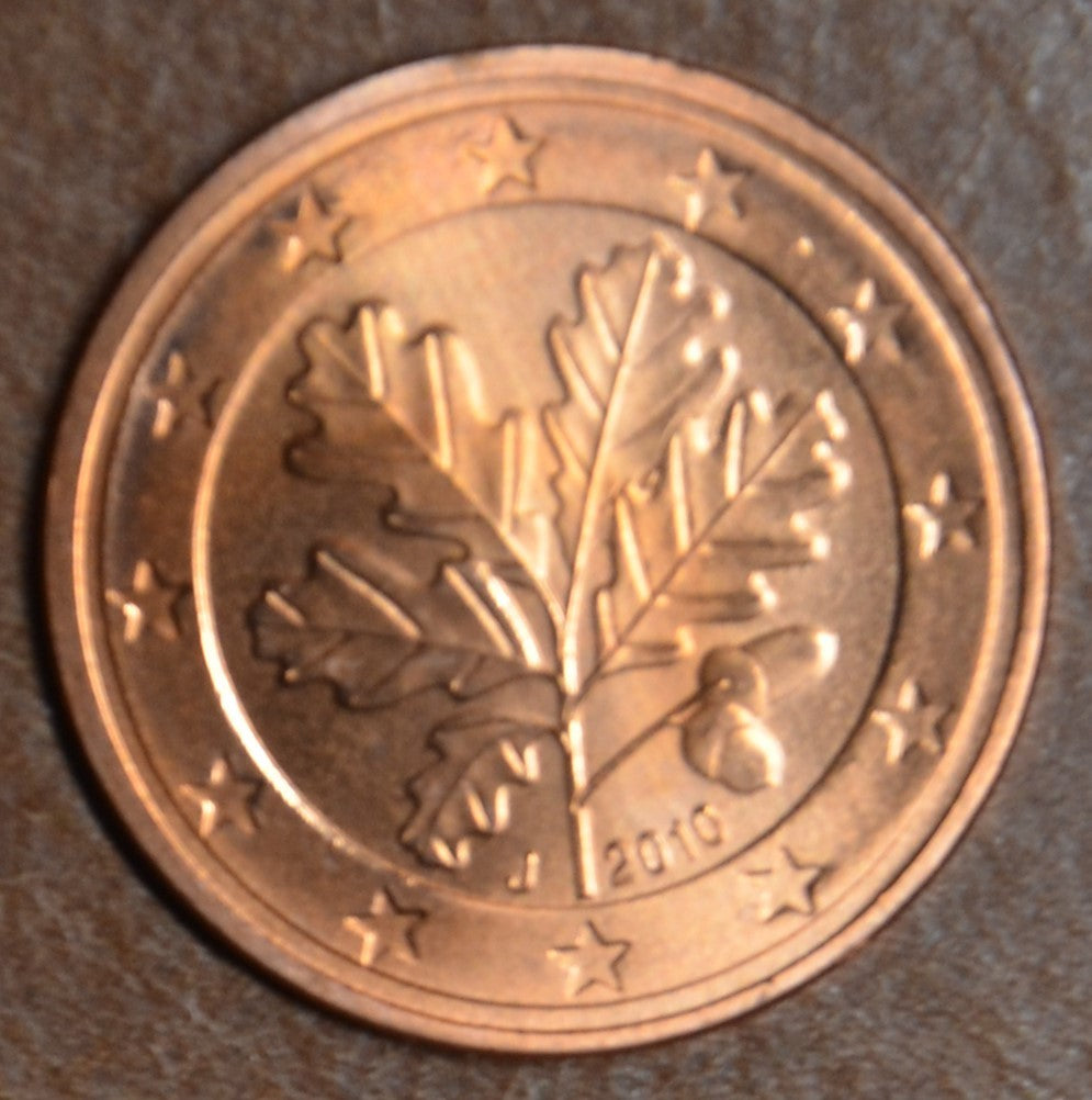 5 cent Nemecko "J" 2010 (UNC)