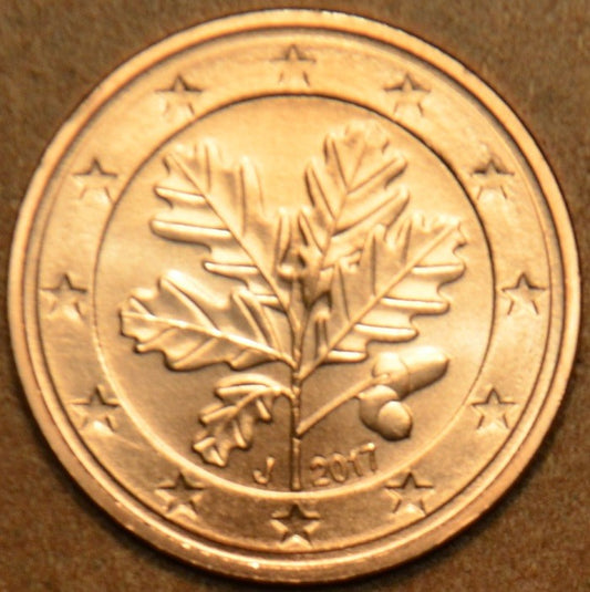 5 cent Nemecko "J" 2017 (UNC)