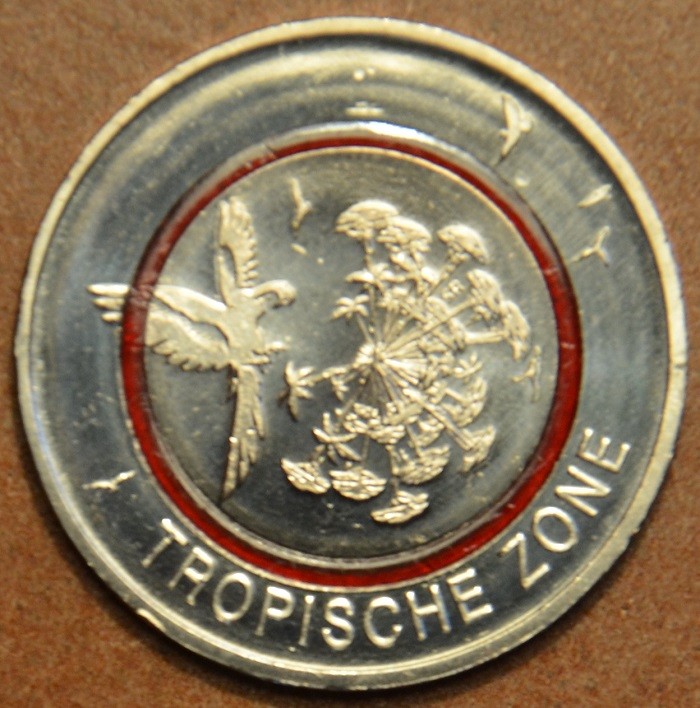 5 Euro Nemecko 2017 "D" Tropické pásmo  (UNC)