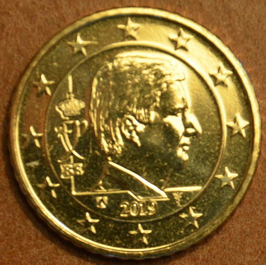 50 cent Belgicko 2019 - Kráľ Filip (UNC)