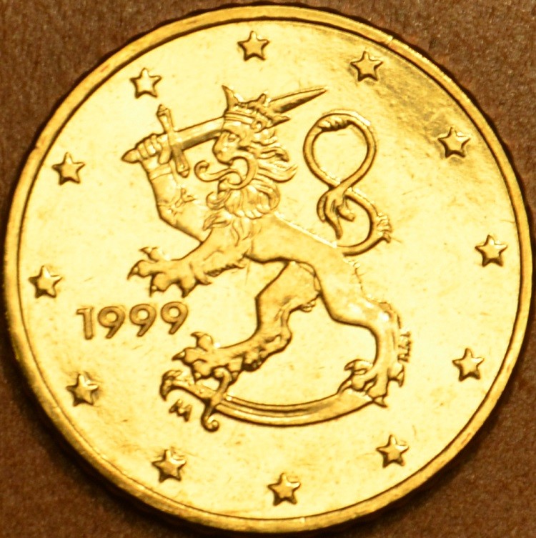 50 cent Fínsko 1999 (UNC)
