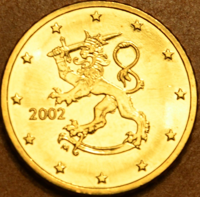 50 cent Fínsko 2002 (UNC)