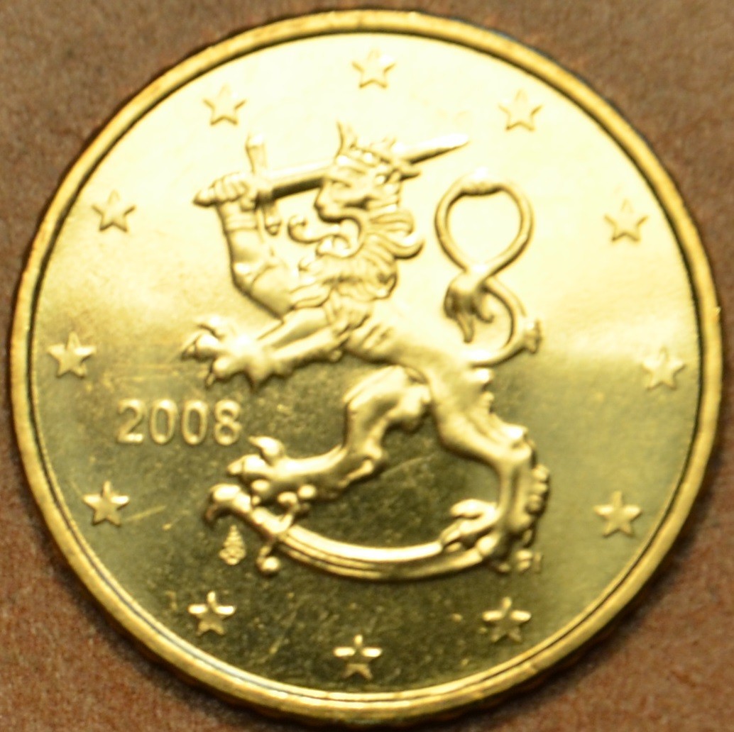50 cent Fínsko 2008 (UNC)