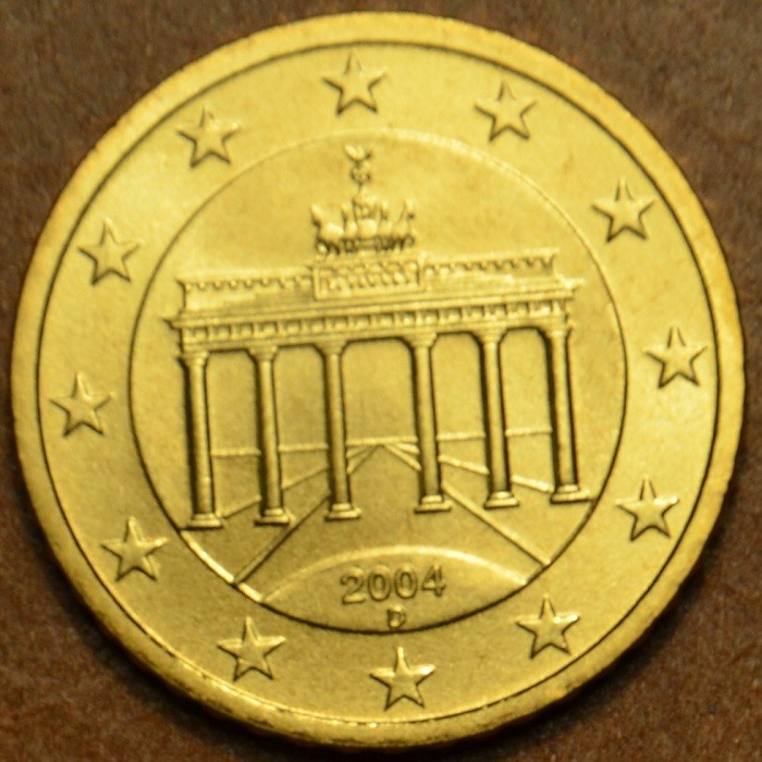 50 cent Nemecko "D" 2004 (UNC)