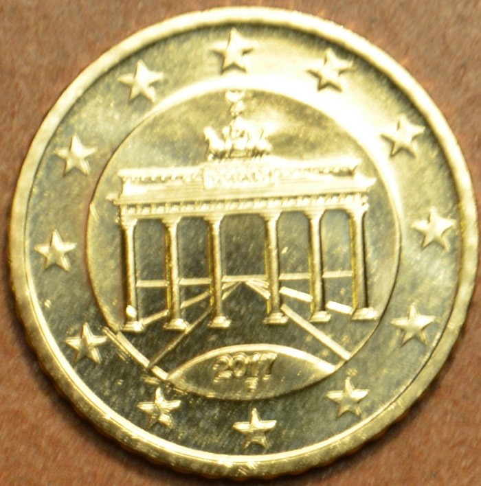 50 cent Nemecko "F" 2017 (UNC)