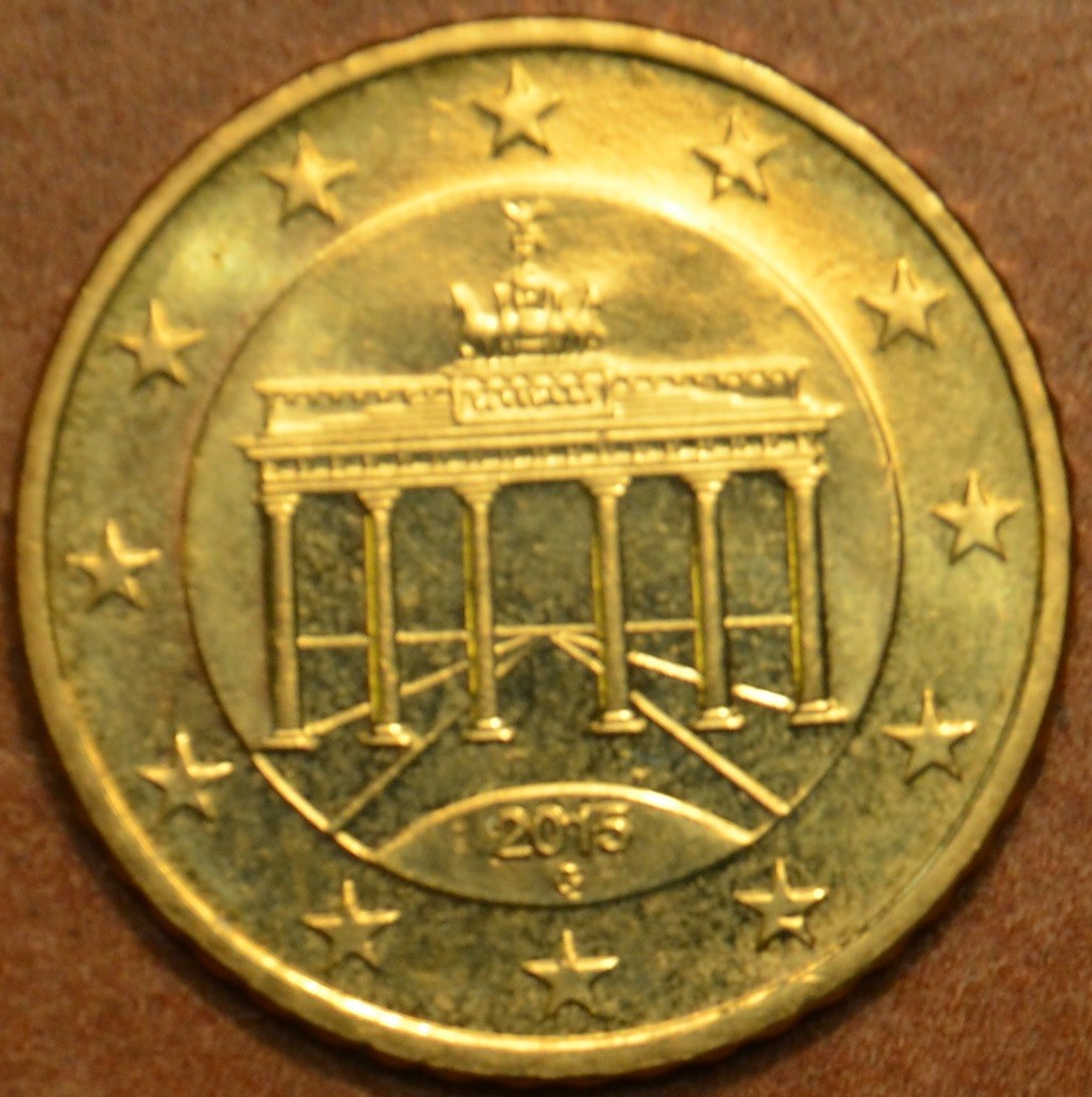 50 cent Nemecko "G" 2015 (UNC)