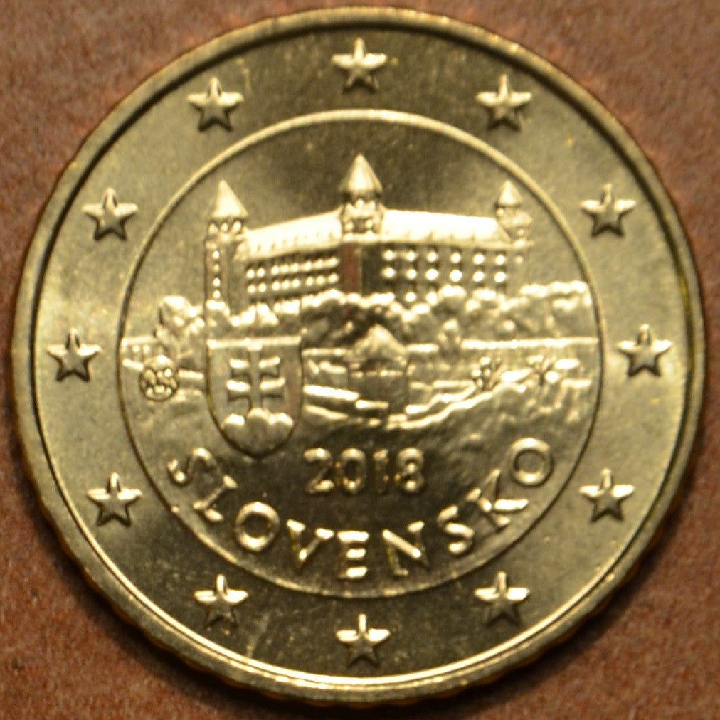 50 cent Slovensko 2018 (UNC)