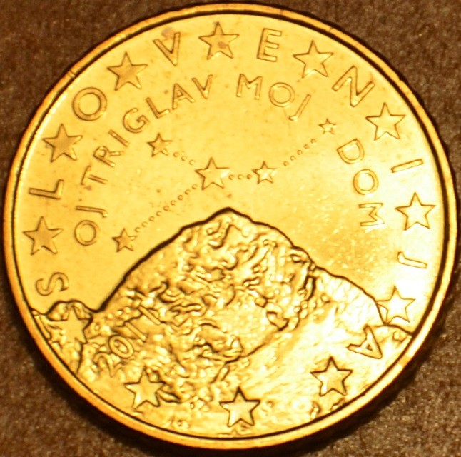 50 cent Slovinsko 2007 (UNC)