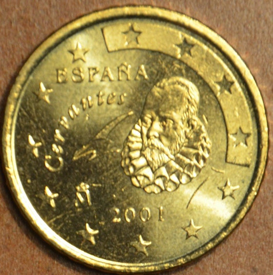 50 cent Španielsko 2001 (UNC)