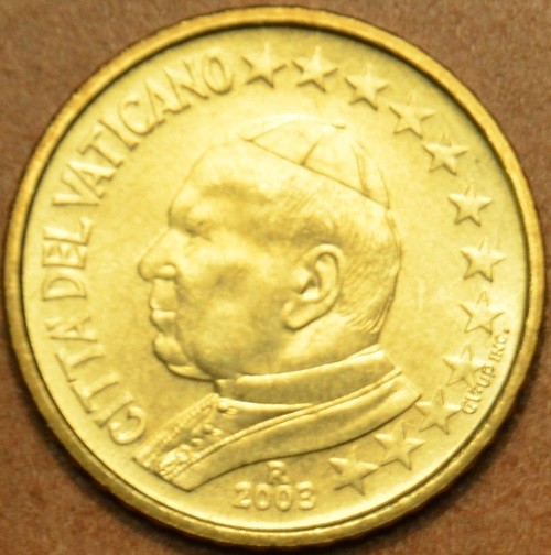 50 cent Vatikán 2003 Ján Pavol II (BU)