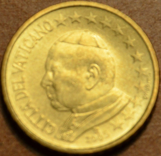 50 cent Vatikán 2005 Ján Pavol II (BU)