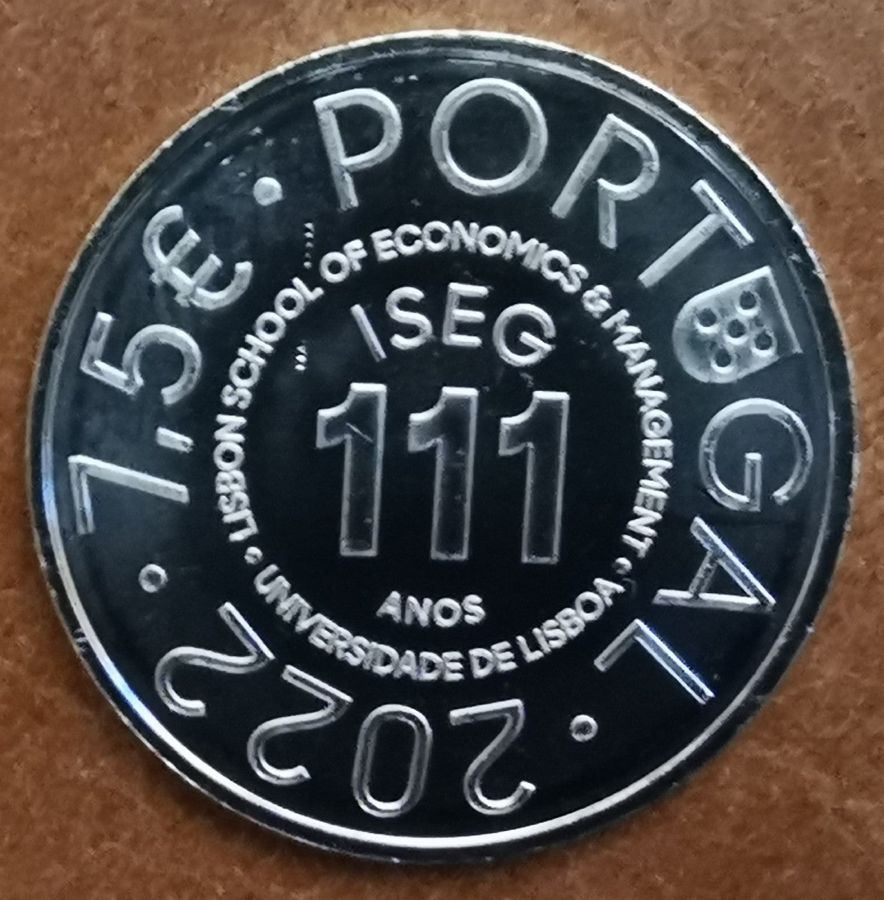 7,5 Euro Portugalsko 2022 -  ISEG 111 (UNC)
