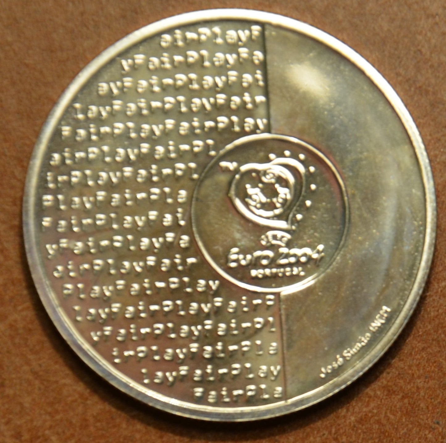 8 Euro Portugalsko 2003 - Futbal je fair play (Proof)