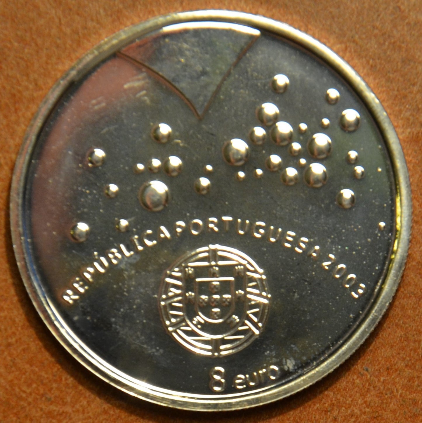 8 Euro Portugalsko 2003 - Futbal je vášeň (Proof)