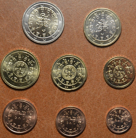 Portugalsko 2013 sada 8 mincí (UNC)
