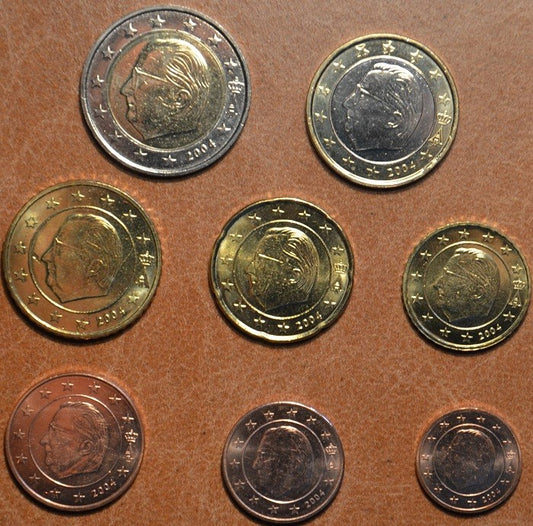 Belgicko 2004 sada 8 mincí (UNC)