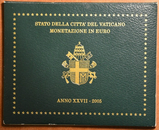 Sada 8 euromincí Vatikan 2005  (BU)