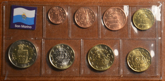 San Marino 2011 sada 8 euromincí (UNC)